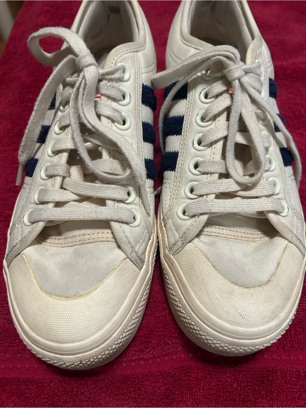 Women’s Adidas Nizza platform sneakers size 10